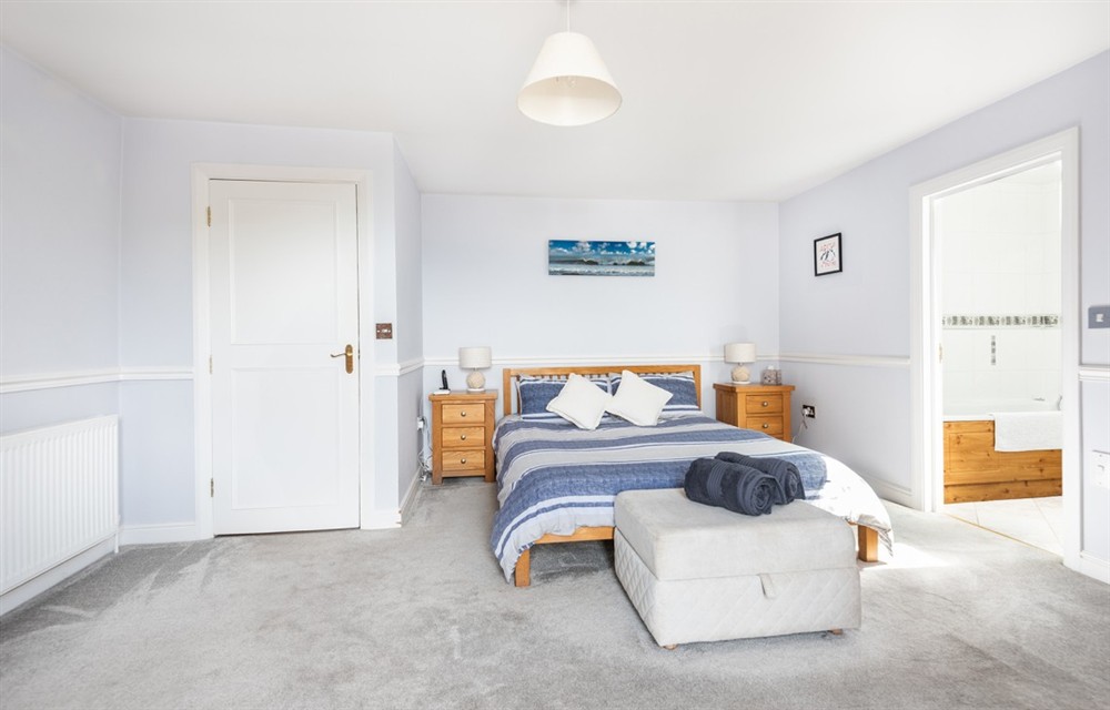 This is a bedroom at 5 Armada House in Hope Cove