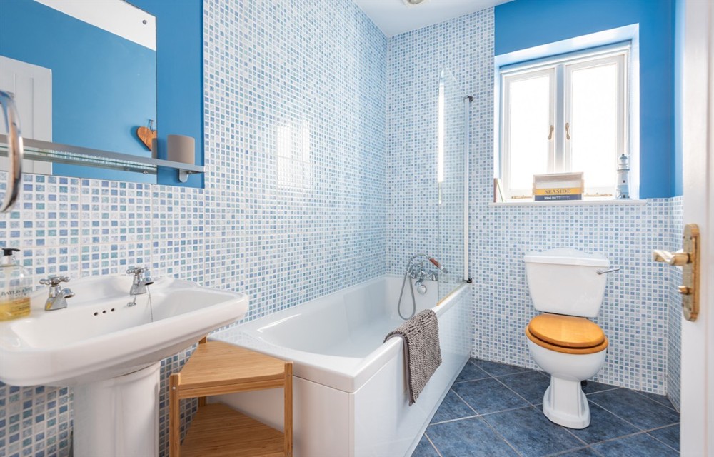 This is the bathroom (photo 2) at 5 Armada House in Hope Cove