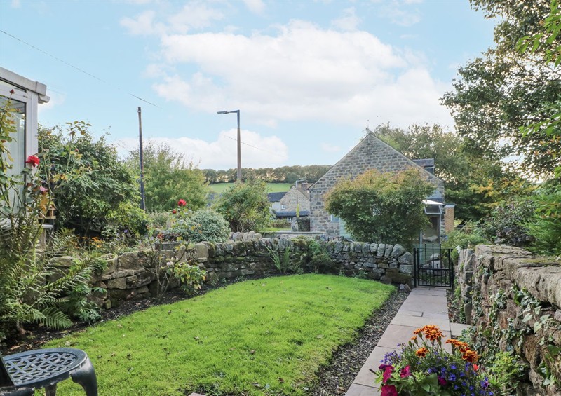 Enjoy the garden at 5 Belper Lane End, Belper