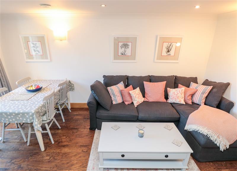 Relax in the living area (photo 2) at 5 Court Cottage, Hillfield Village, Bugford near Dartmouth