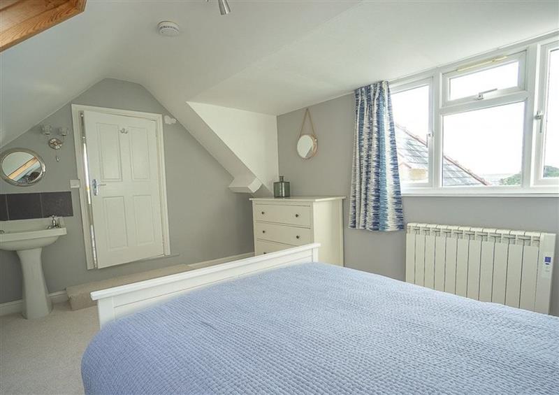 This is a bedroom at 5 Craig Y Mor, Abersoch