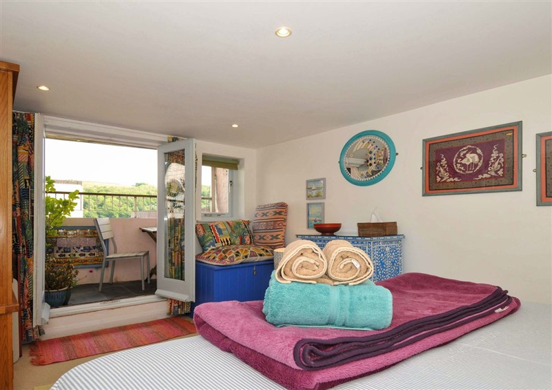 A bedroom in 5 Esplanade at 5 Esplanade, Fowey
