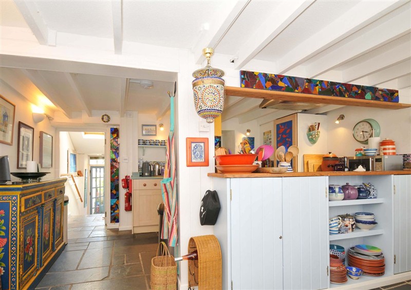Relax in the living area (photo 3) at 5 Esplanade, Fowey