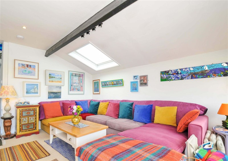 This is the living room at 5 Esplanade, Fowey