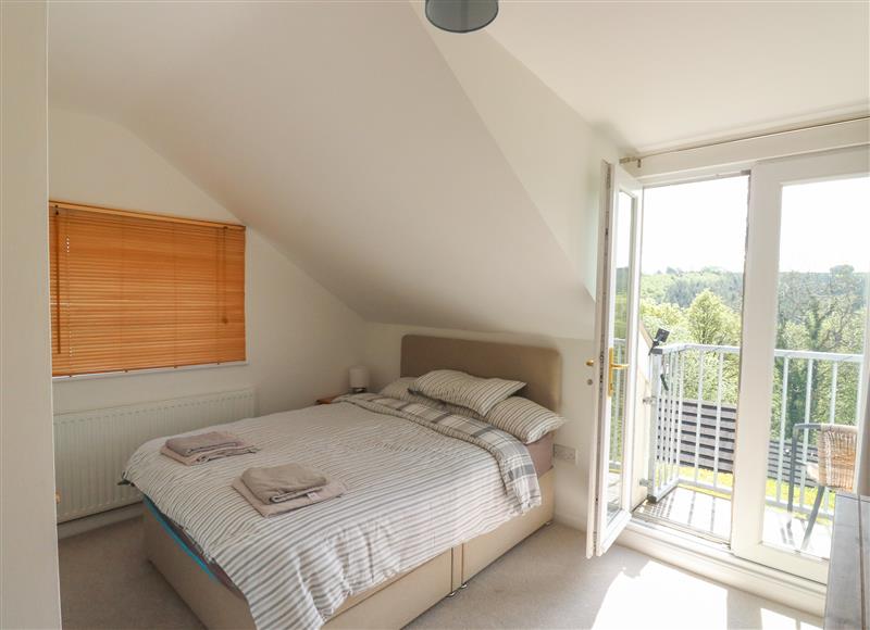 This is a bedroom at 5 Forest Park Lodge, High Bickington