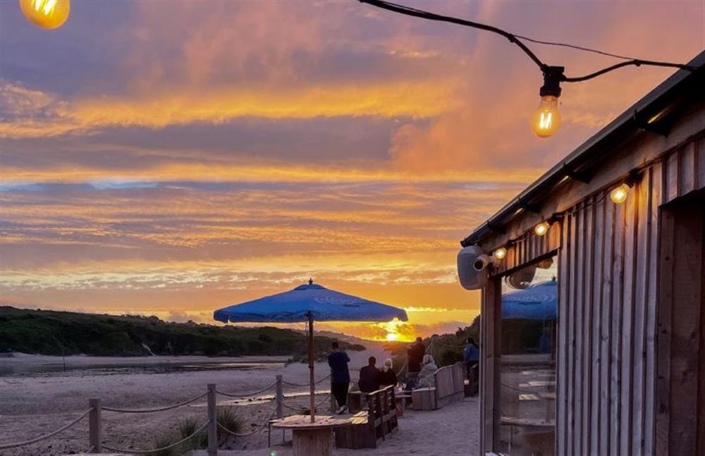 Enjoy the Sunset at one of the local eateries right on the beach at 5 Four Seasons, Carbis Bay