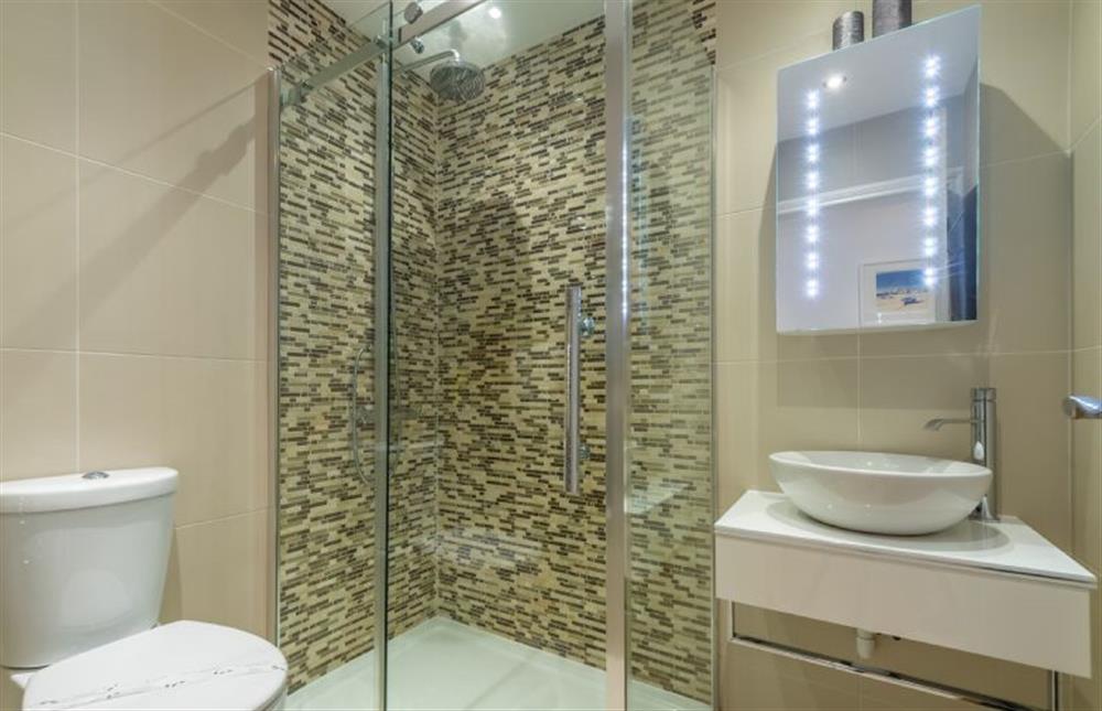 The shower room at 5 Four Seasons, Carbis Bay