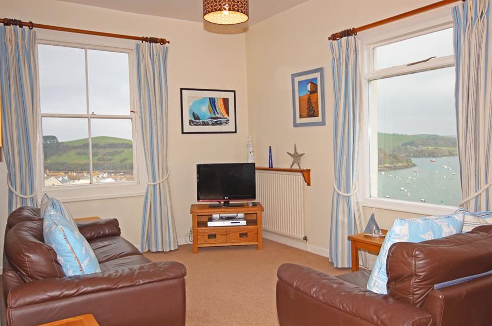 Sitting Room with excellent estuary views at 5 Glenthorne House in , Salcombe