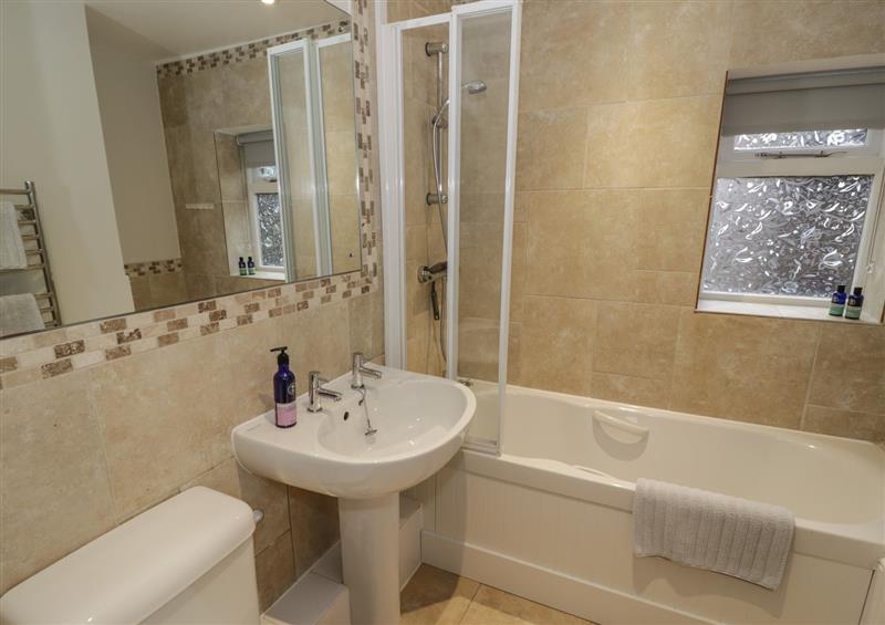 This is the bathroom at 5 Grange Cottages, Priors Marston