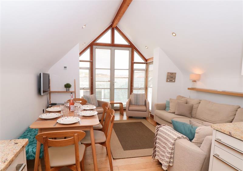 Enjoy the living room at 5 Harbour Yard, Salcombe
