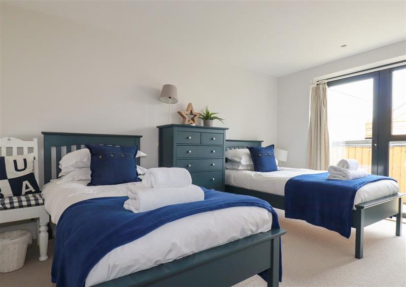 A bedroom in 5 Longshore at 5 Longshore, Newquay