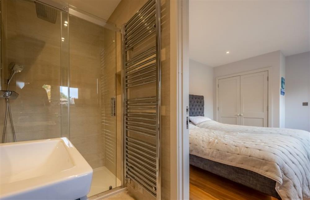 Bedroom three’s en-suite shower room  at 5 Manor Farm Barns, Brancaster