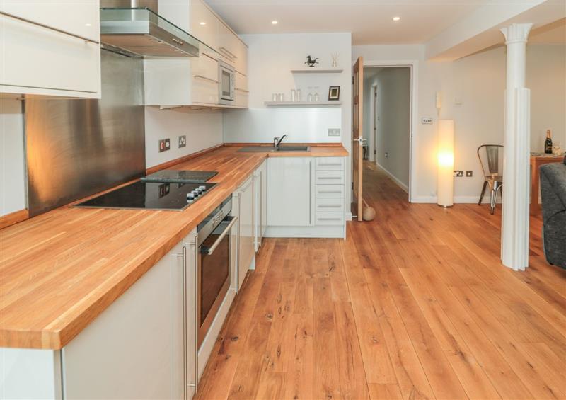 This is the kitchen at 5 Mill Wharf, Berwick-Upon-Tweed