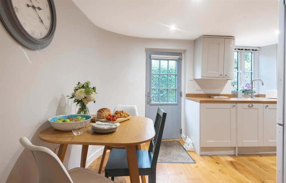 Kitchen at 5 Orchard Terrace in Slapton