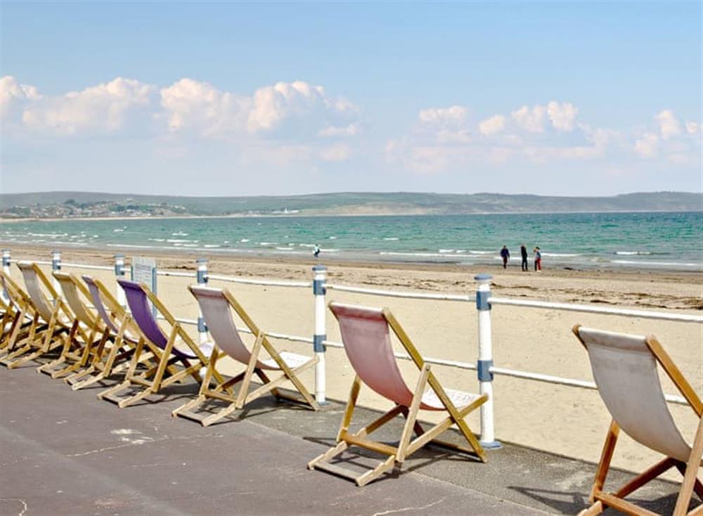 Beautiful nearby beach at 5 Park Mews in Weymouth, Dorset