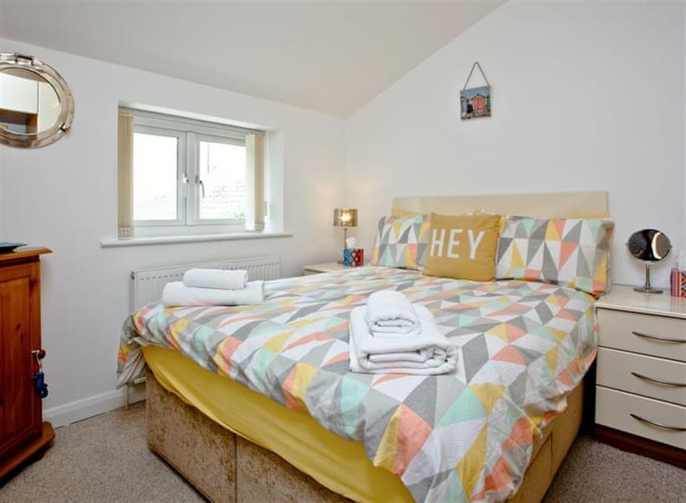 Comfortable double bedroom at 5 Park Mews in Weymouth, Dorset