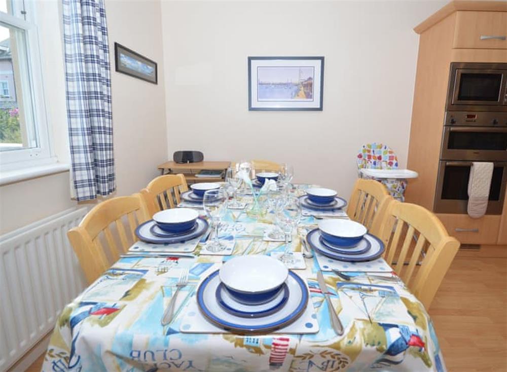 Dining Area at 5 Shoreside in Teignmouth & Shaldon, South Devon