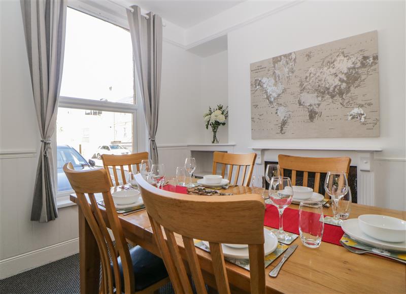 This is the dining room at 5 Stafford Road, Paignton