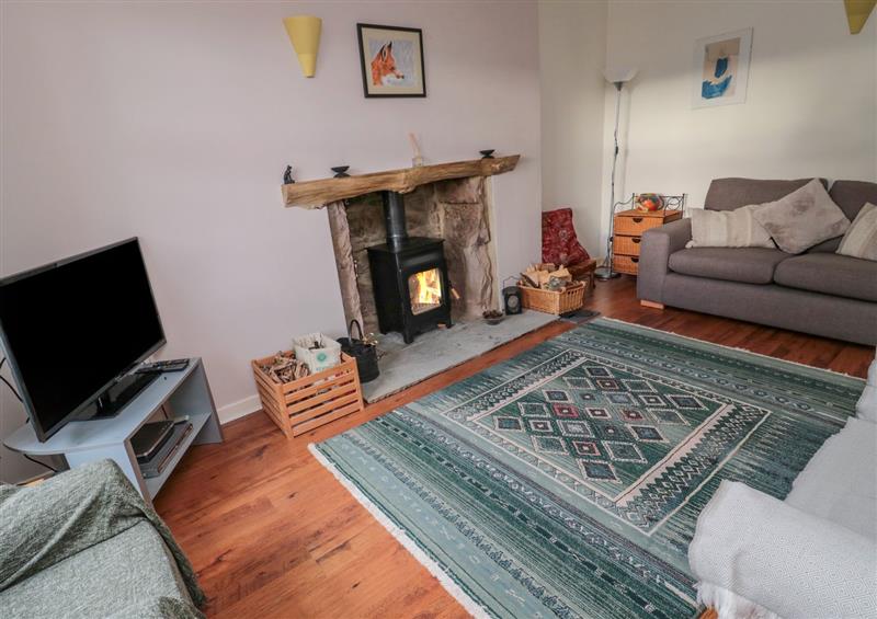 The living room at 5 Swinton Mill Farm Cottage, Coldstream