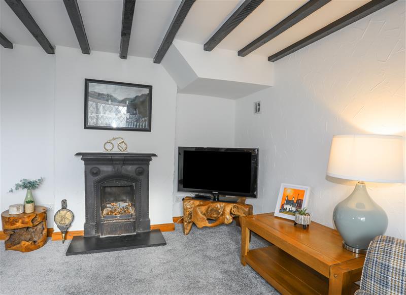 This is the living room at 5 The Crescent, Llandwrog near Groeslon