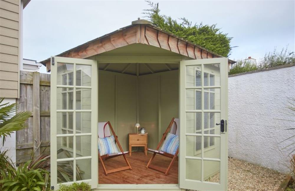 A charming summerhouse in the enclosed garden  (photo 2) at 5 The Sands, Polzeath
