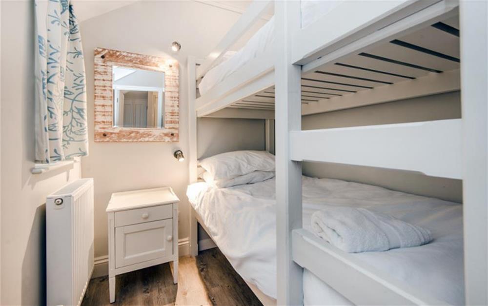 The bunk room at 5 Victoria Place in Salcombe