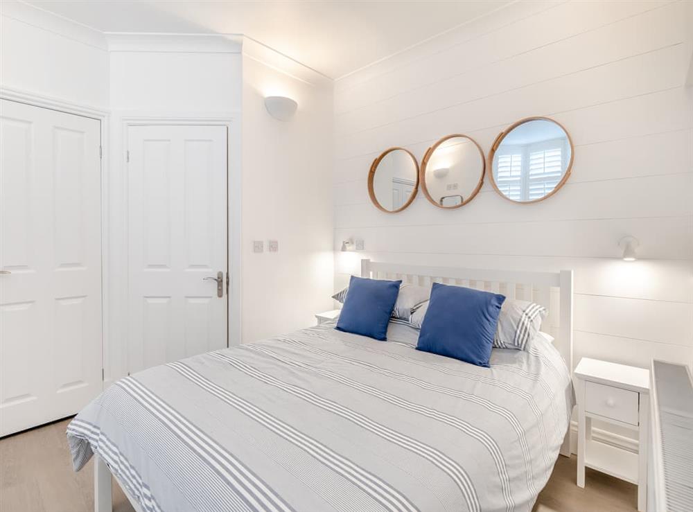 Double bedroom at 5 Vista Apartments in Goodrington, near Paignton, Devon