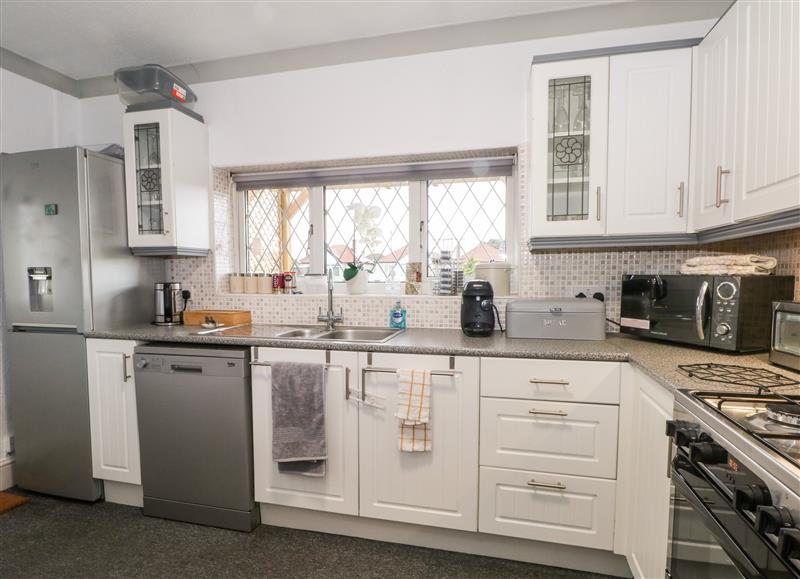 This is the kitchen at 5 Woodside Avenue, Kinmel Bay