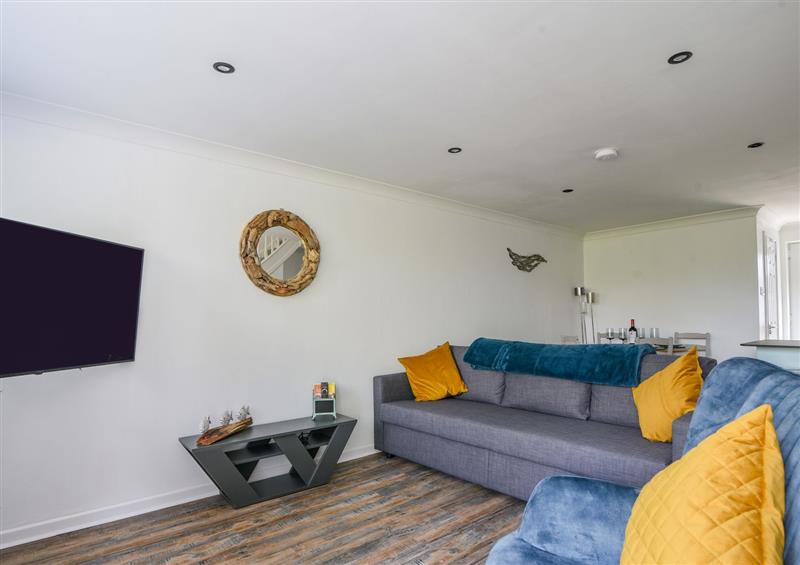 The living room at 51 Fernhill Heights, Charmouth