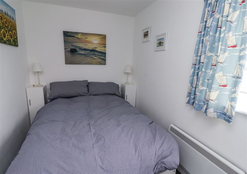 One of the bedrooms at 51 Longstone Park, Beadnell