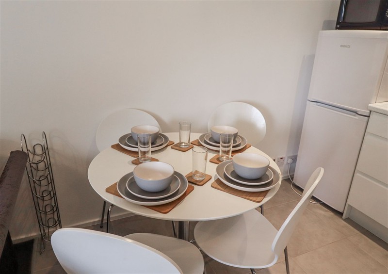 The dining area at 51 Longstone Park, Beadnell
