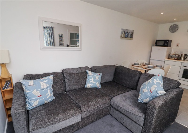 The living area at 51 Longstone Park, Beadnell