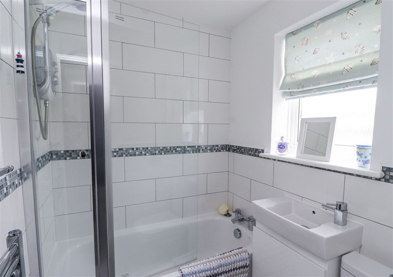 This is the bathroom at 51 Longstone Park, Beadnell