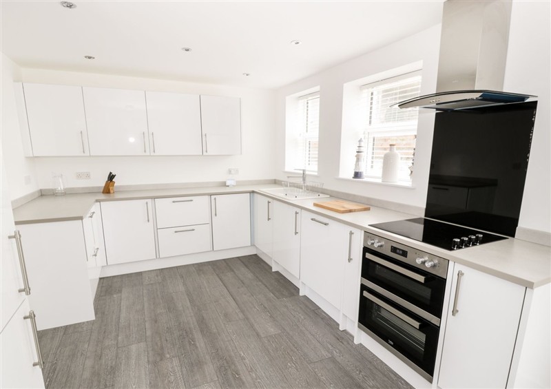 This is the kitchen at 51 Trinity Avenue, Llandudno