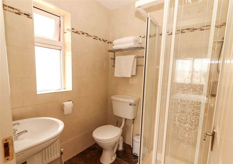 The bathroom at 51 Woodview Park, Tralee