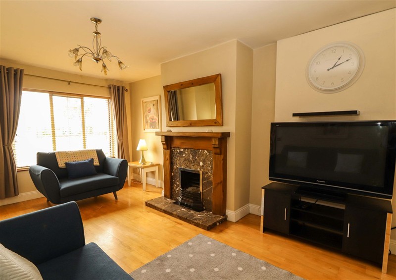 The living room at 51 Woodview Park, Tralee
