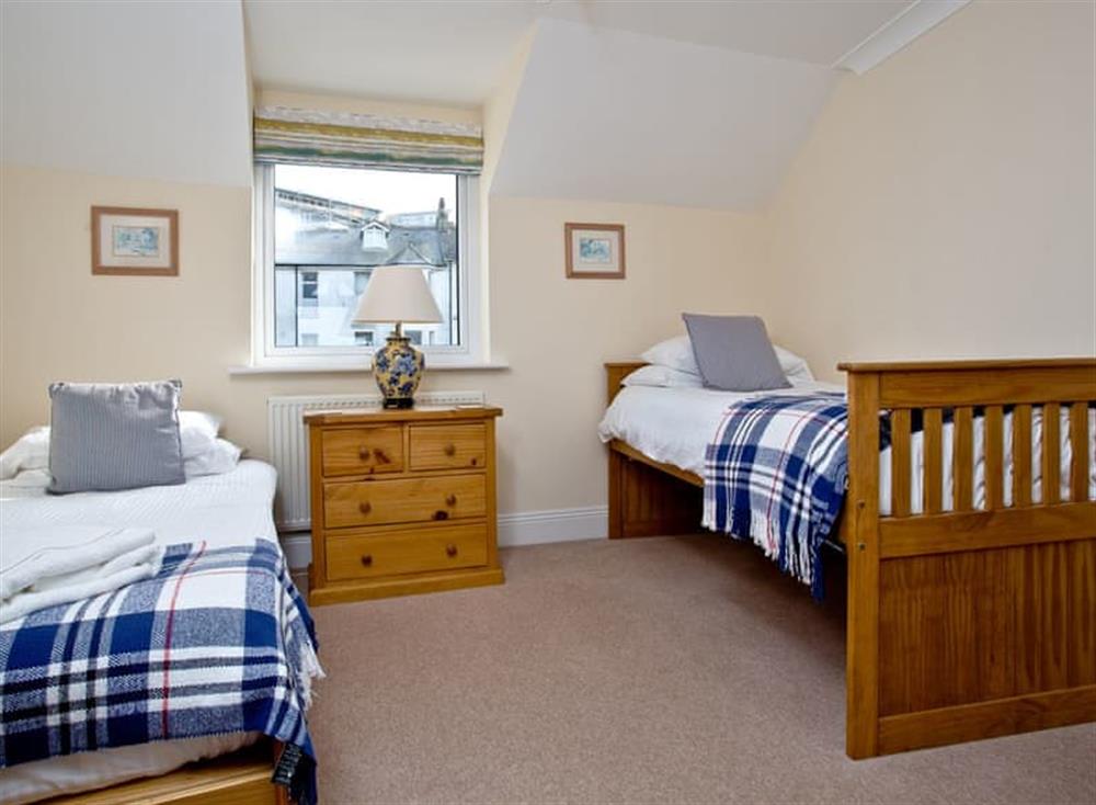 Twin bedroom at 52 Moorings Reach in , Brixham