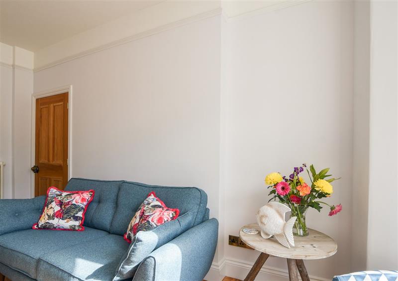 Relax in the living area at 55 Queen Street, Seaton