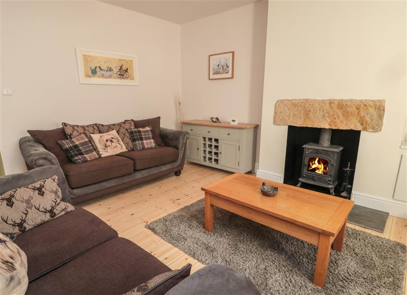 Relax in the living area at 55 Wellwood Street, Amble