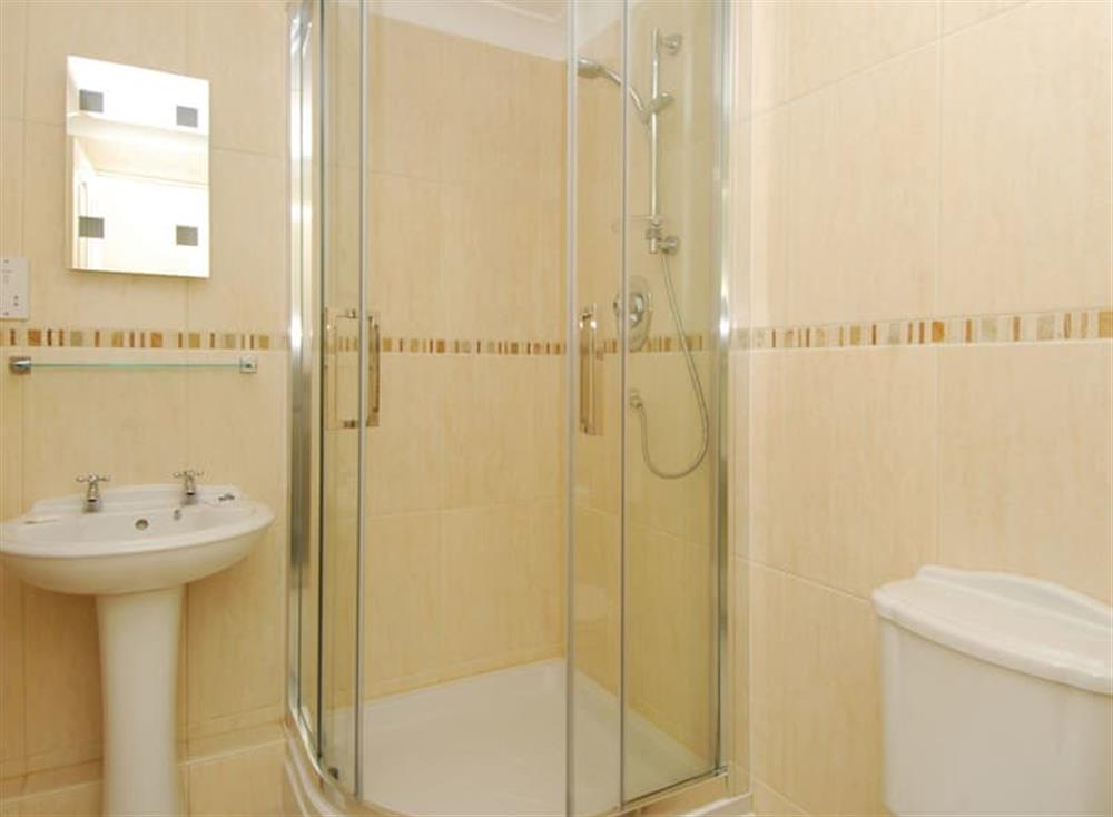 Shower room at 56 Moorings Reach in Brixham, South Devon