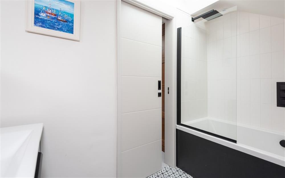 Another look at the en suite.  at 5a Courtenay Terrace in Salcombe