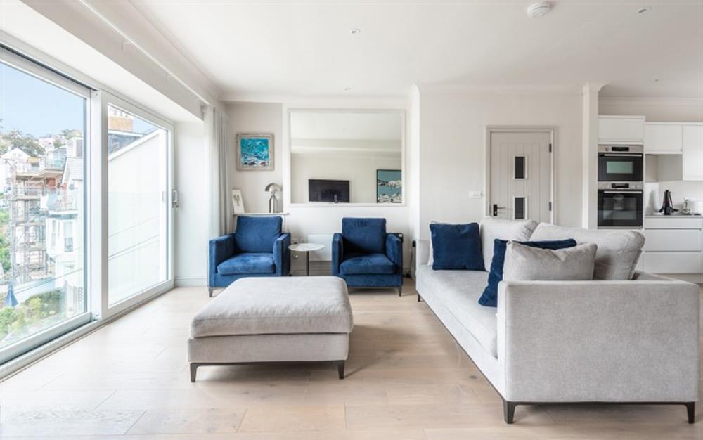 Spacious living area.  at 5a Courtenay Terrace in Salcombe