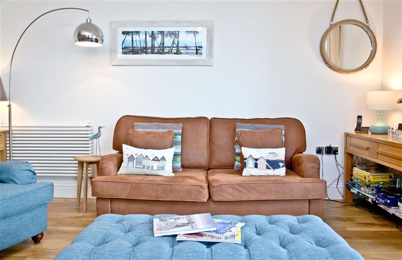 Enjoy the living room at 6 At The Beach, Devon