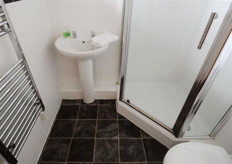 Bathroom at 6 Bay View Court, Lyme Regis