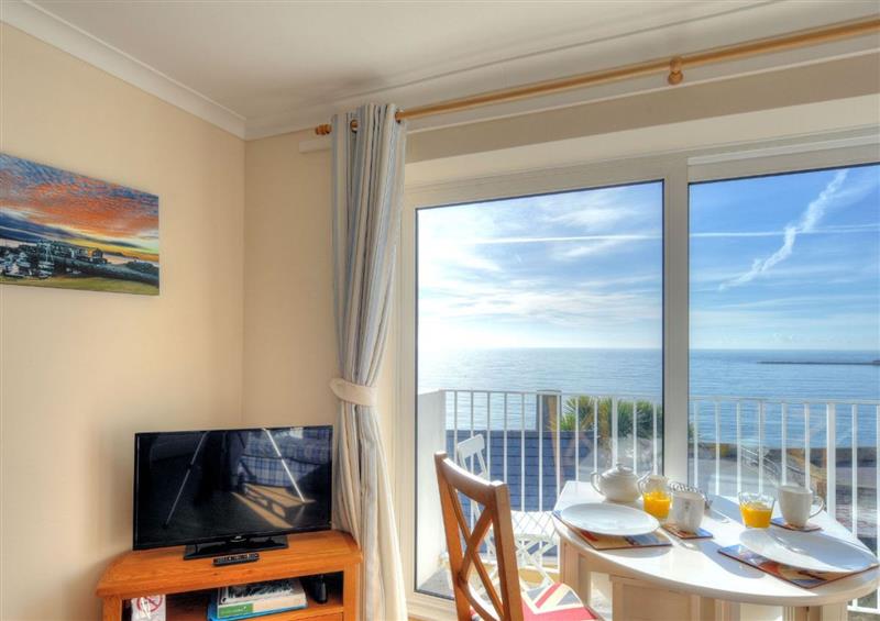 This is the living room at 6 Bay View Court, Lyme Regis