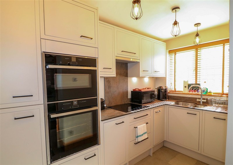 The kitchen at 6 Brook Court, Thulston near Derby