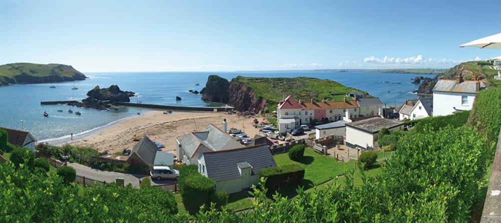 Overlooking Hope Cove