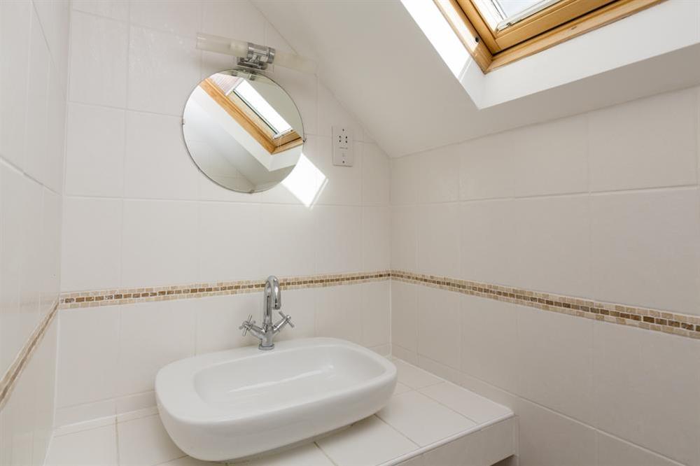 Shower room at 6 Chichester Court in Hope Cove, Nr Kingsbridge