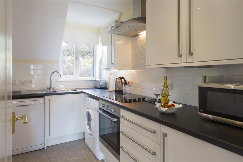 Well equipped, modern kitchen at 6 Chichester Court in Hope Cove, Nr Kingsbridge