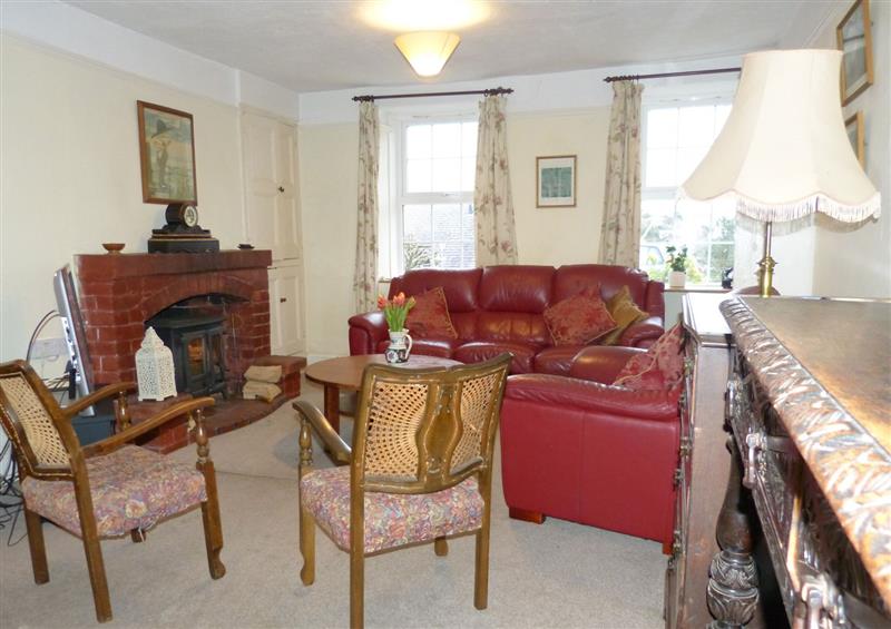 This is the living room at 6 Glyn Terrace, Borth-Y-Gest near Porthmadog